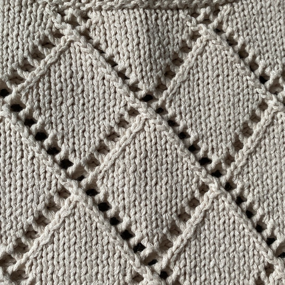 ✨LIKE NEW✨ Mango Aleta Cotton cropped openwork sweater - Picture 15 of 15